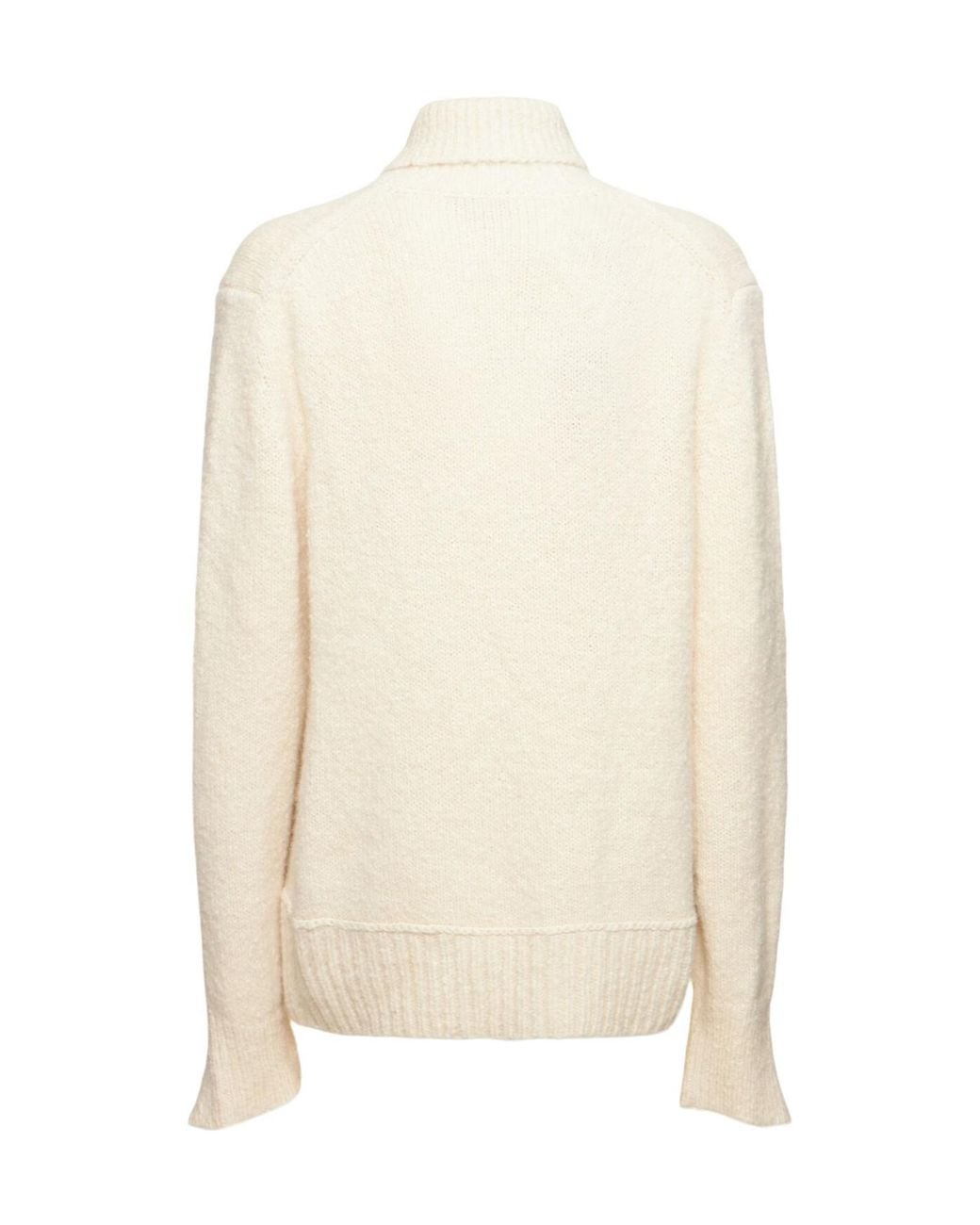 Michael Kors White Long-Sleeved Sweater
