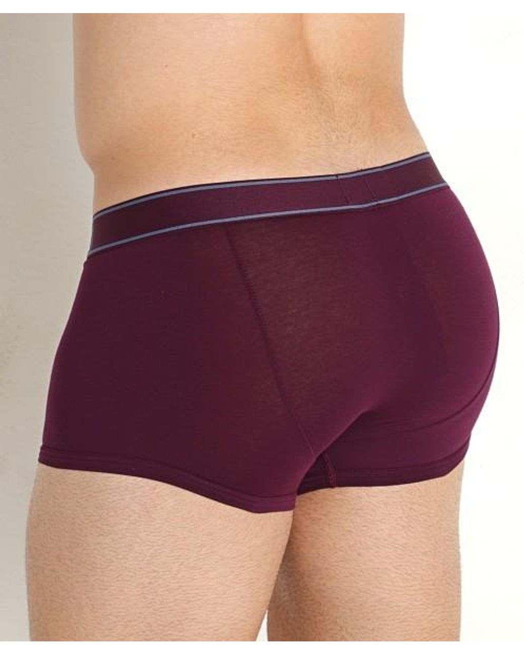 Emporio Armani Purple Elastic Waist Underwear for men