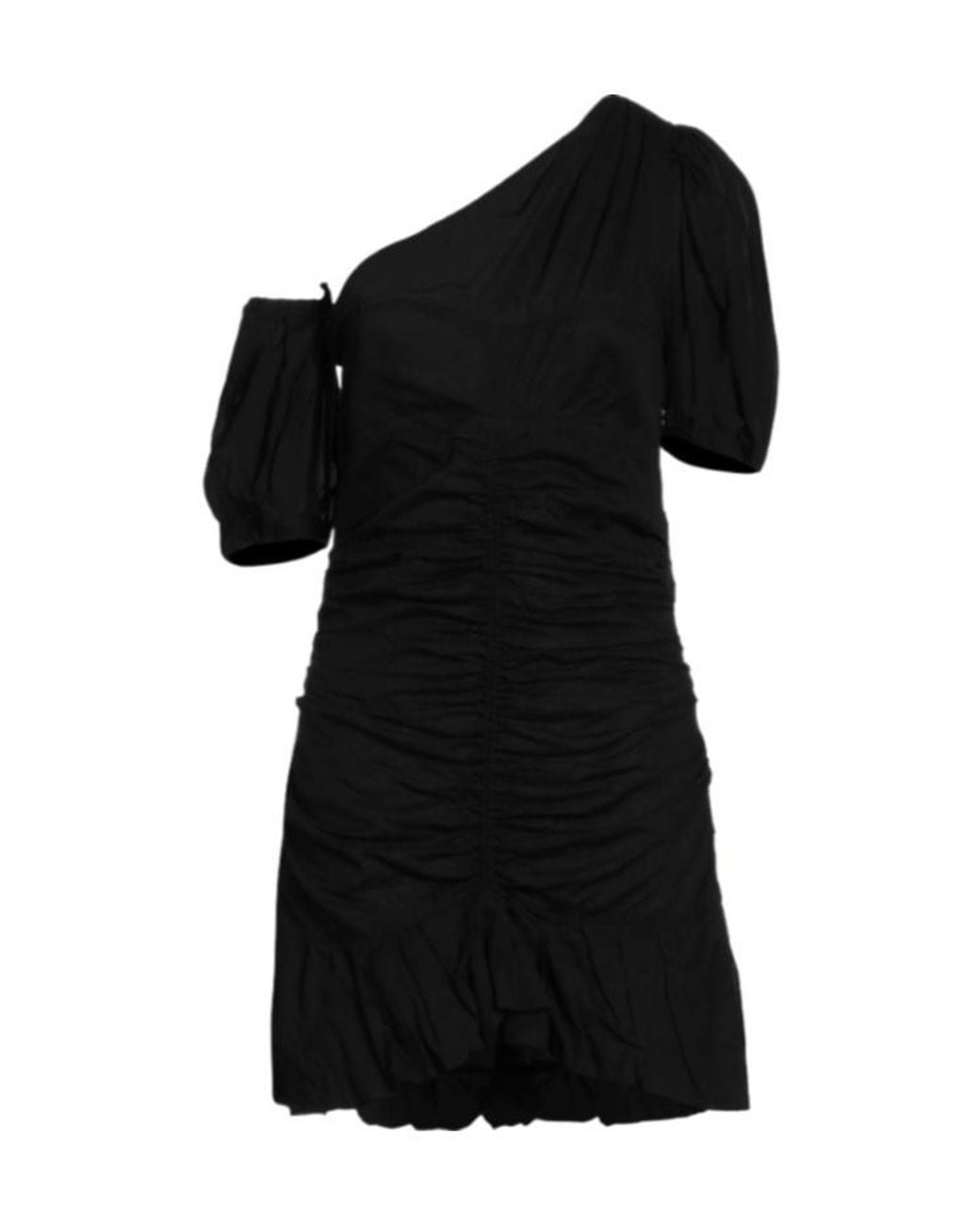 Tory Burch Black One-Shoulder Dress