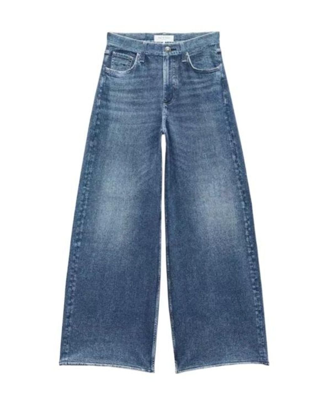 Rag & Bone Blue Miramar Sofie Wide-Leg Pants