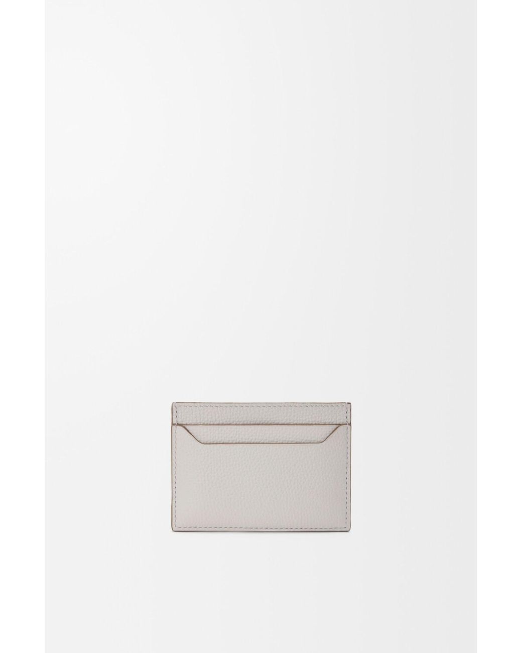 Loewe White Anagram Plain Cardholder