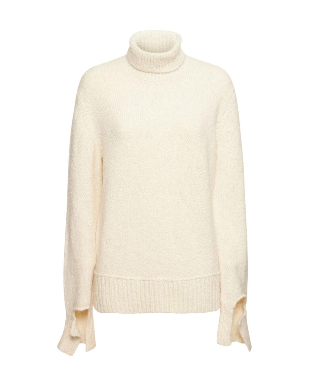 Michael Kors White Long-Sleeved Sweater