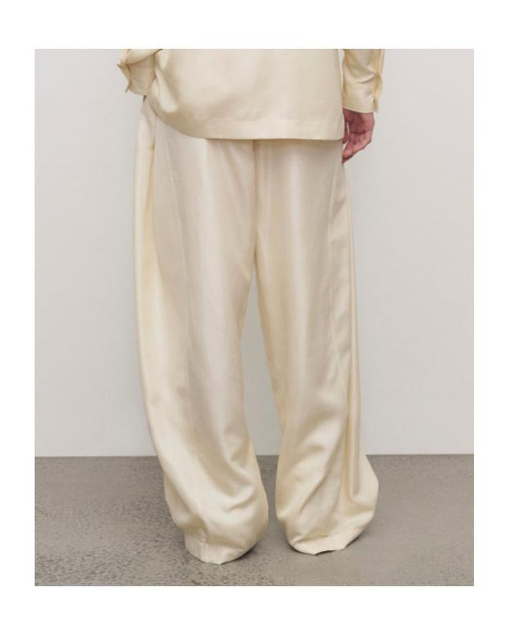 The Row White Kolina Pant