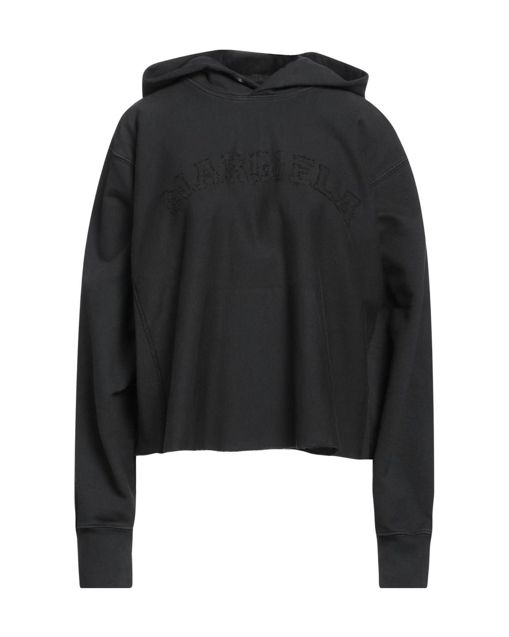 Maison Margiela Black Hooded Track Jacket