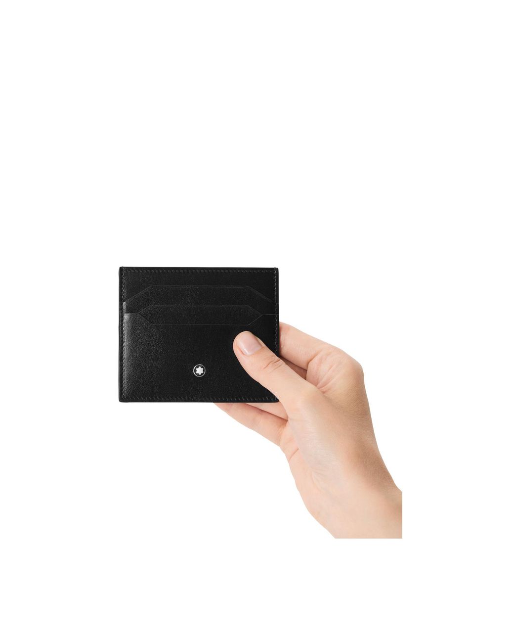 Montblanc Black Rectangular Clip for men