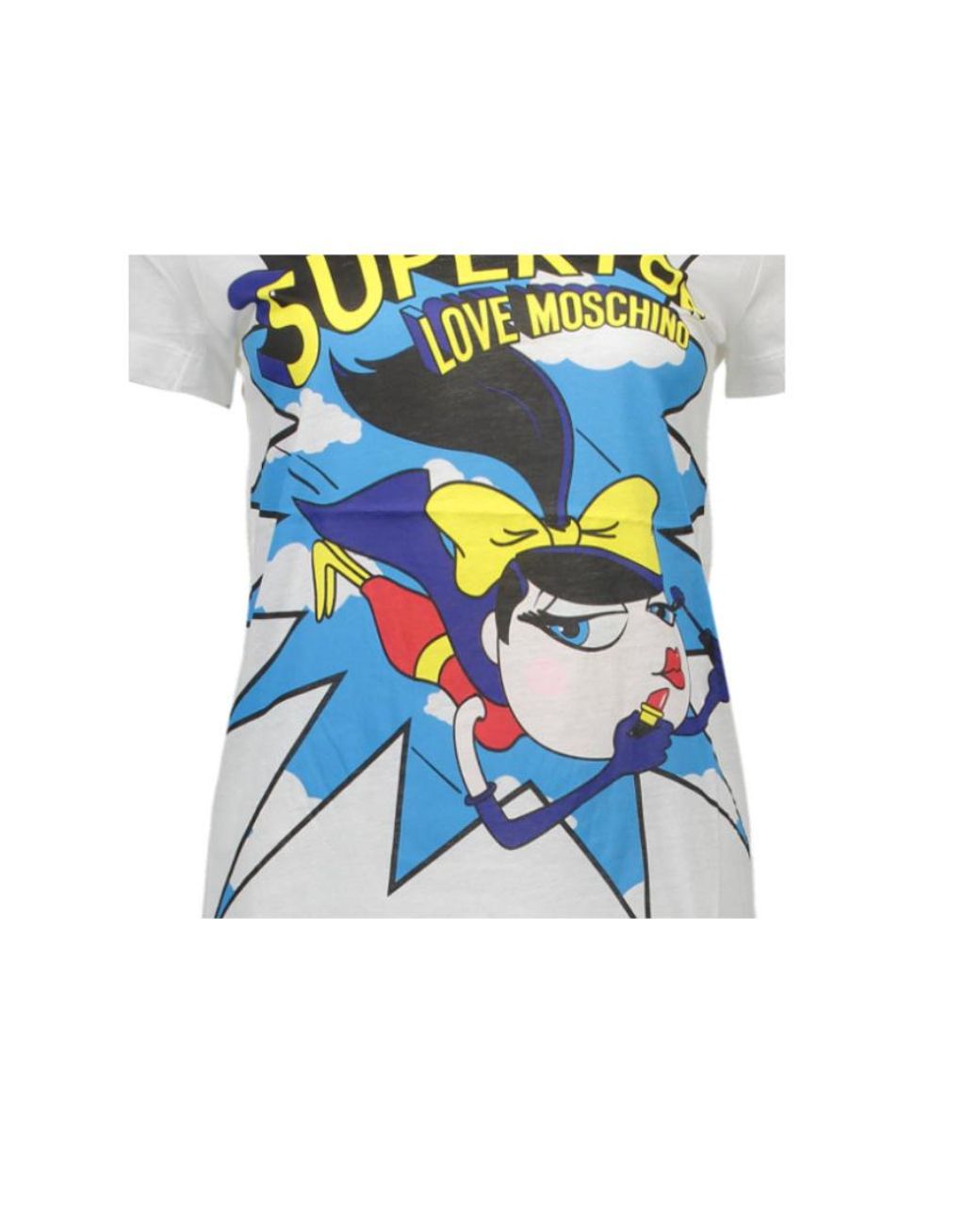 Moschino Blue Logo T-Shirt