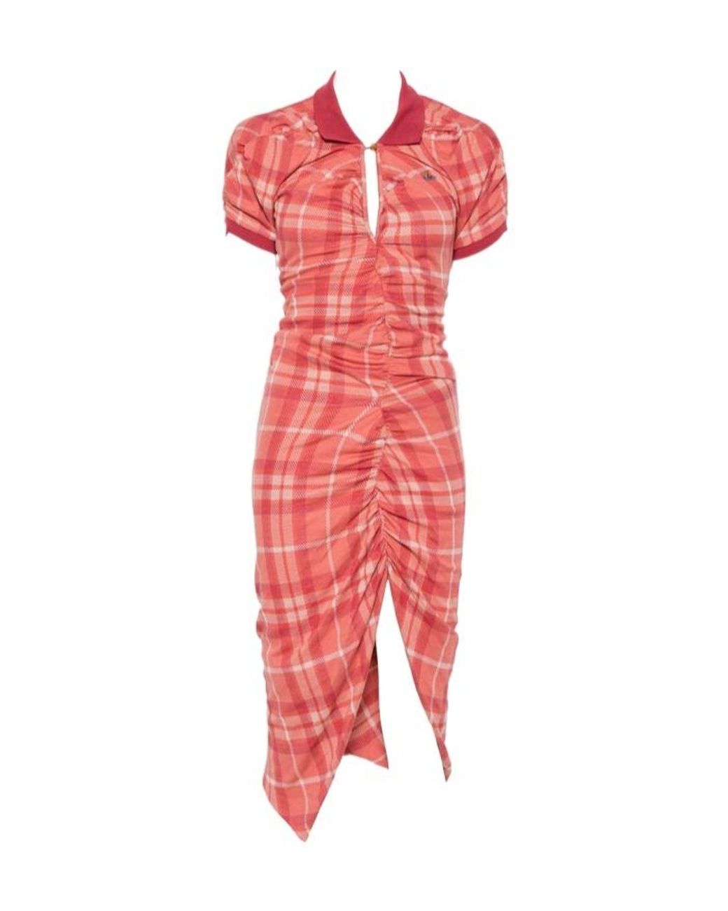 Vivienne Westwood Red Short-Sleeved Dress