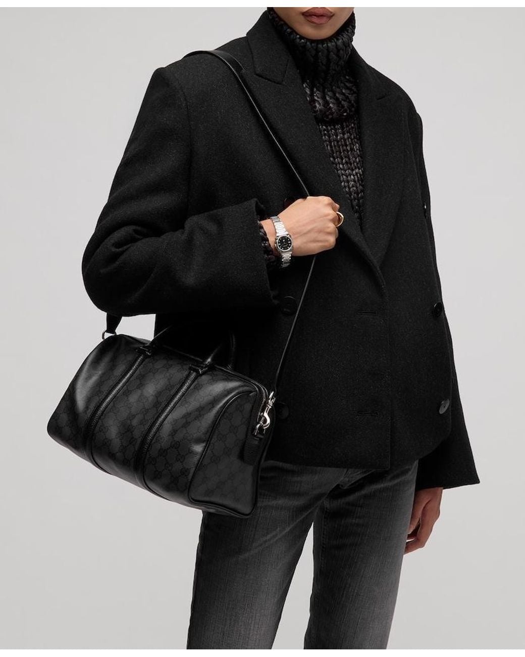 Gucci Black Small Duffle Bag for men