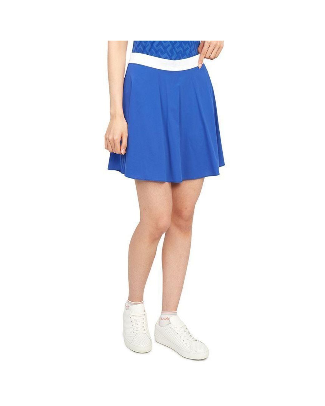 J.Lindeberg Blue Mimi Stretch-Design Skorts