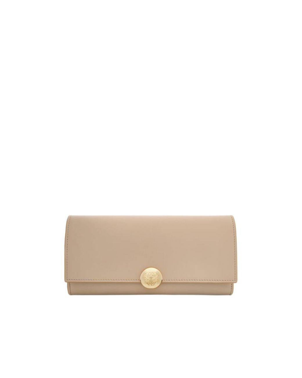 Loewe Natural Logo Engraved Fold-Over Wallet