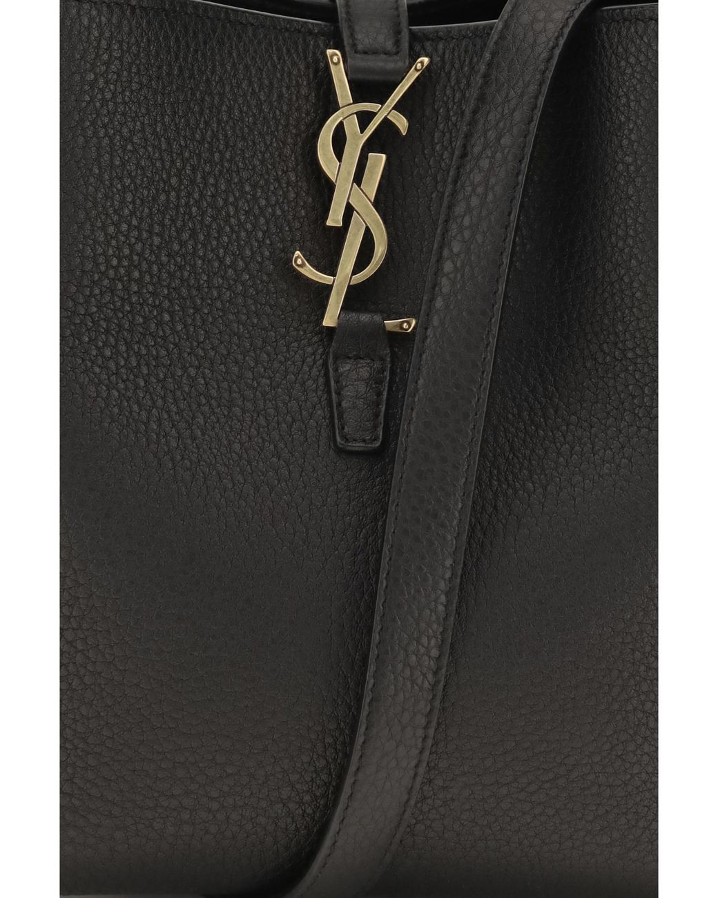 Saint Laurent Black Le 37 Bucket Shoulder Bag
