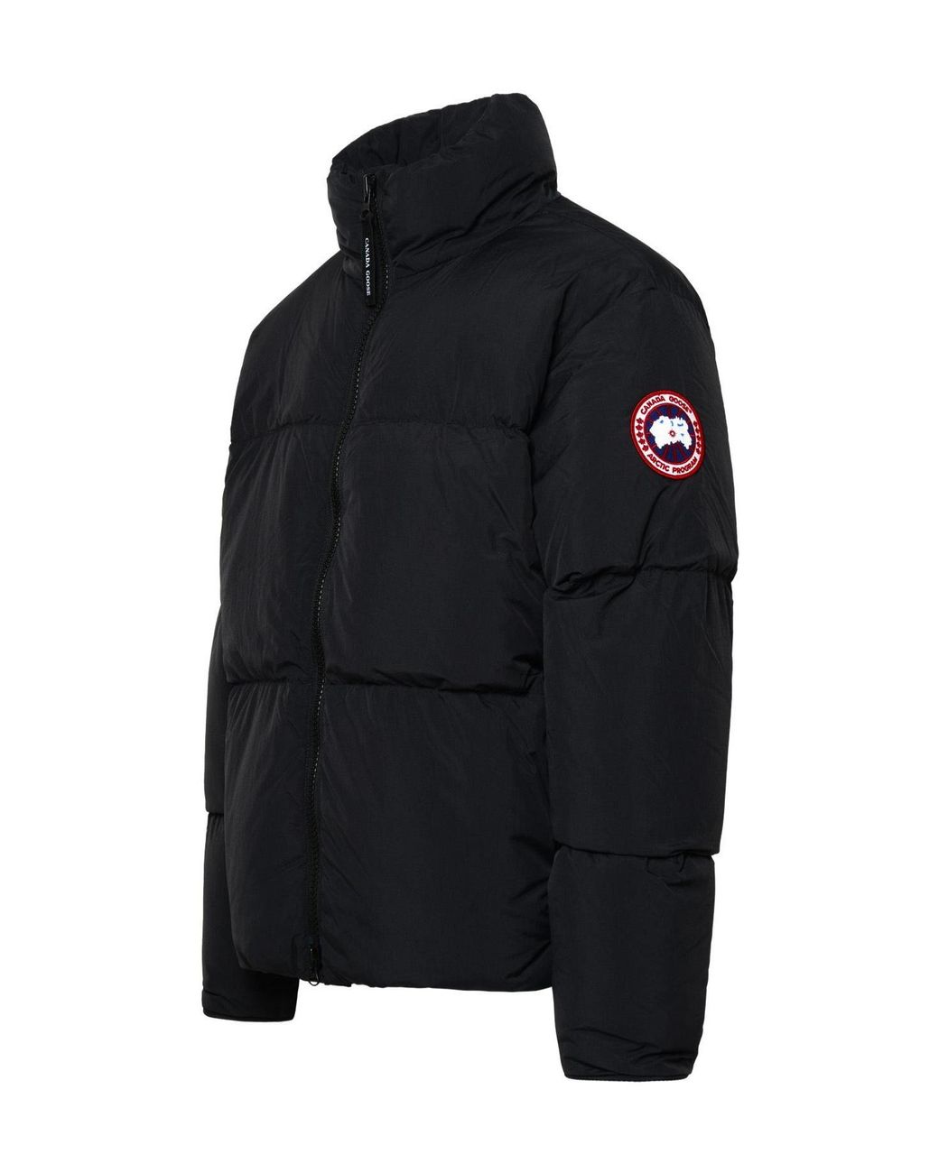 Canada Goose Black Lawrence Zip-Up Padded Parka for men