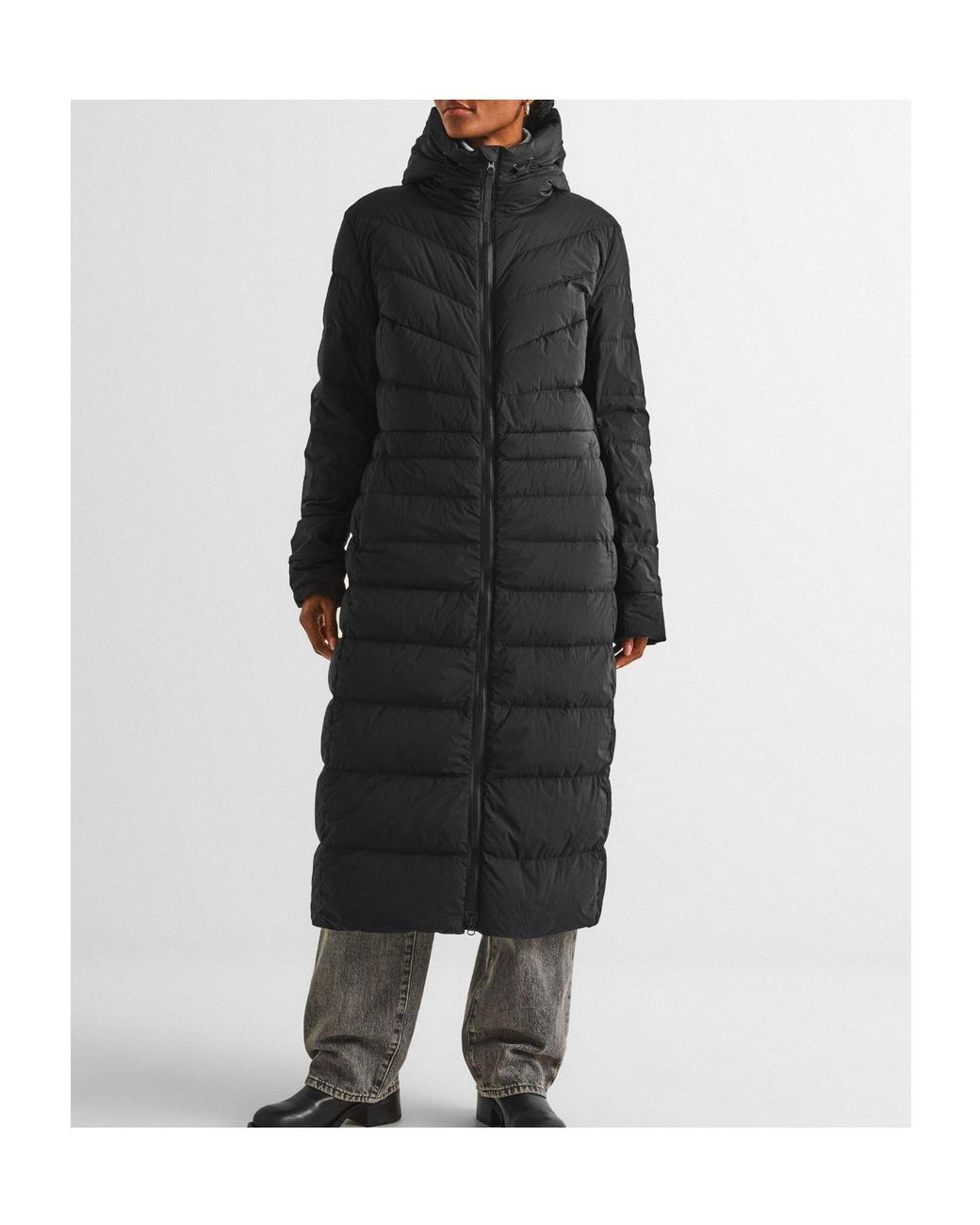 Canada Goose Black Solid Color Down Jacket