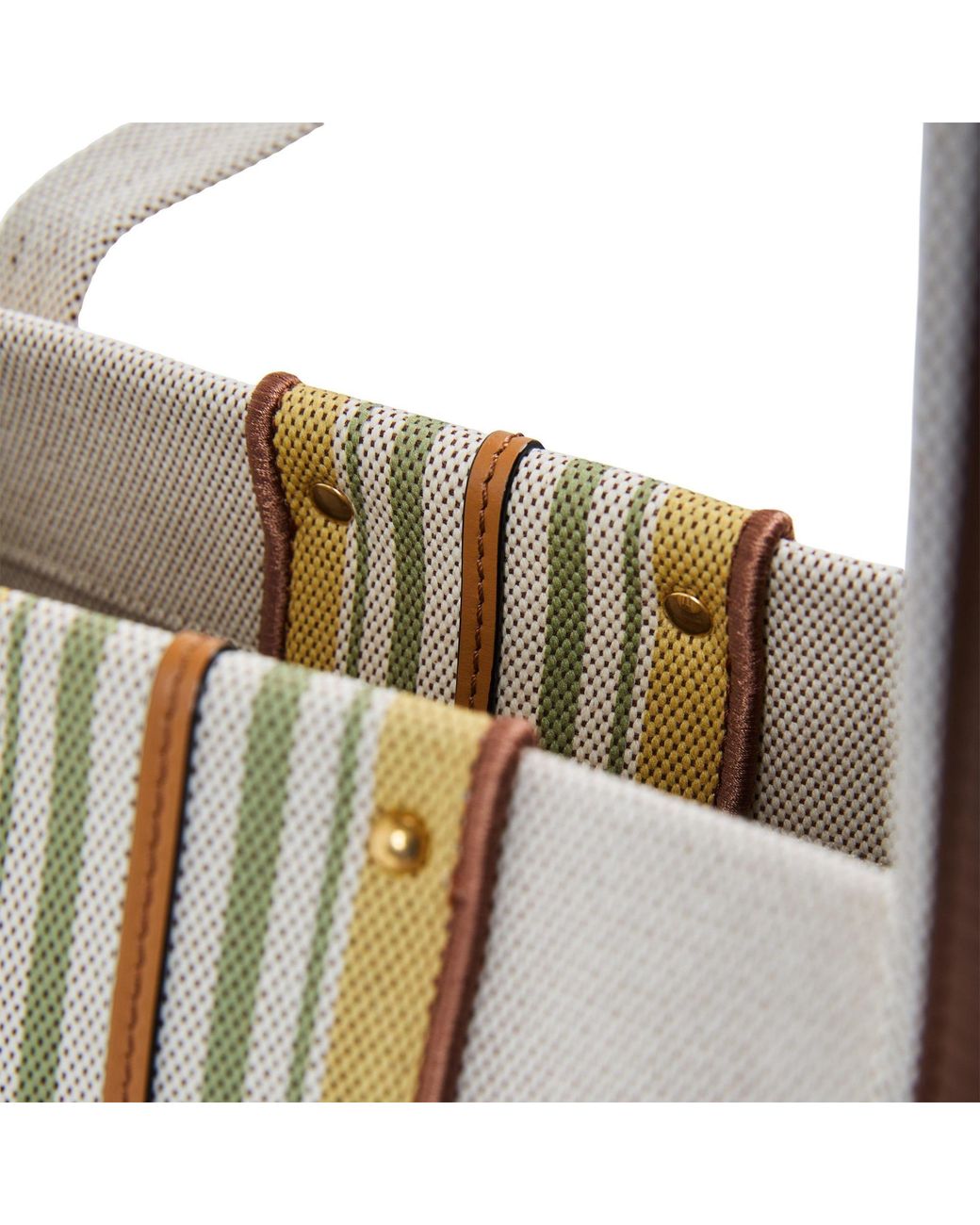 Chloé White Canvas Tote Bag