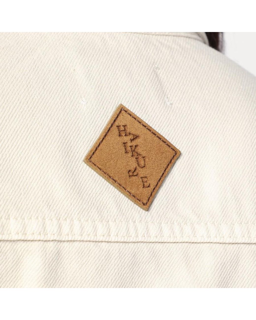 Haikure Natural Button-Up Fitted Shirt