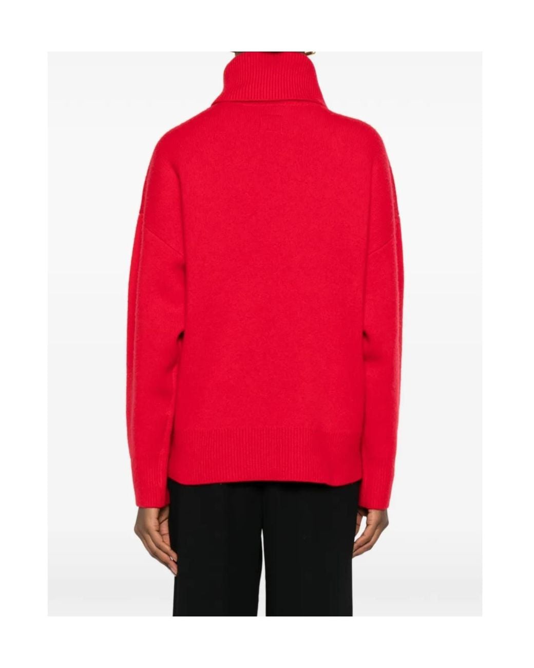 Totême Red Turtleneck Seater
