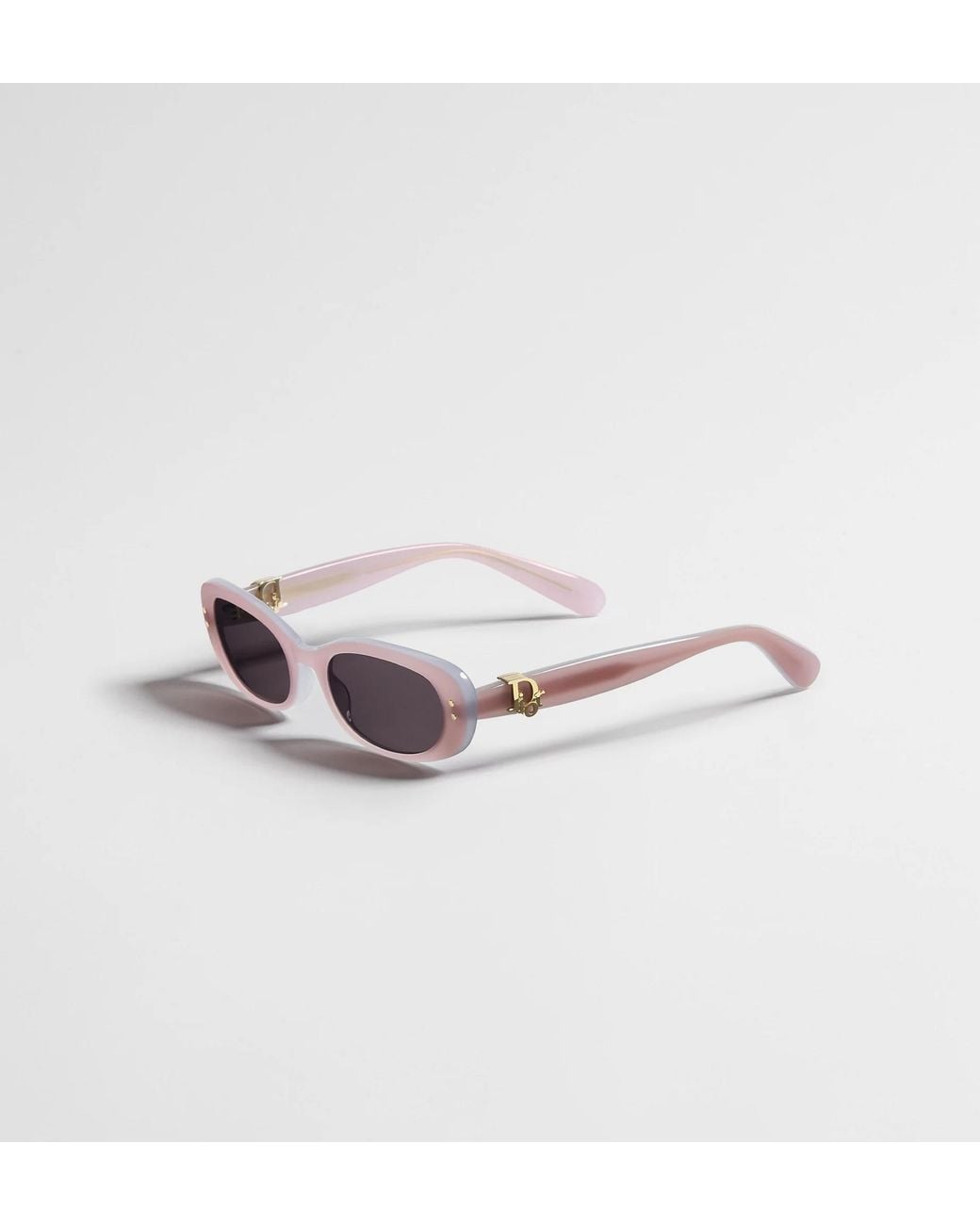 Dior White Full Frame Sunglasses