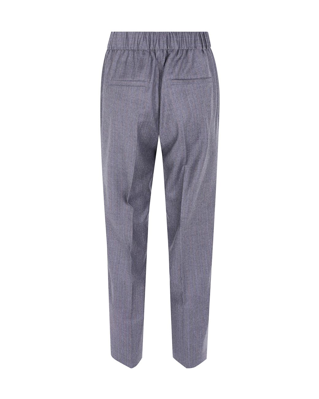 Peserico Blue Slim Fit Trousers