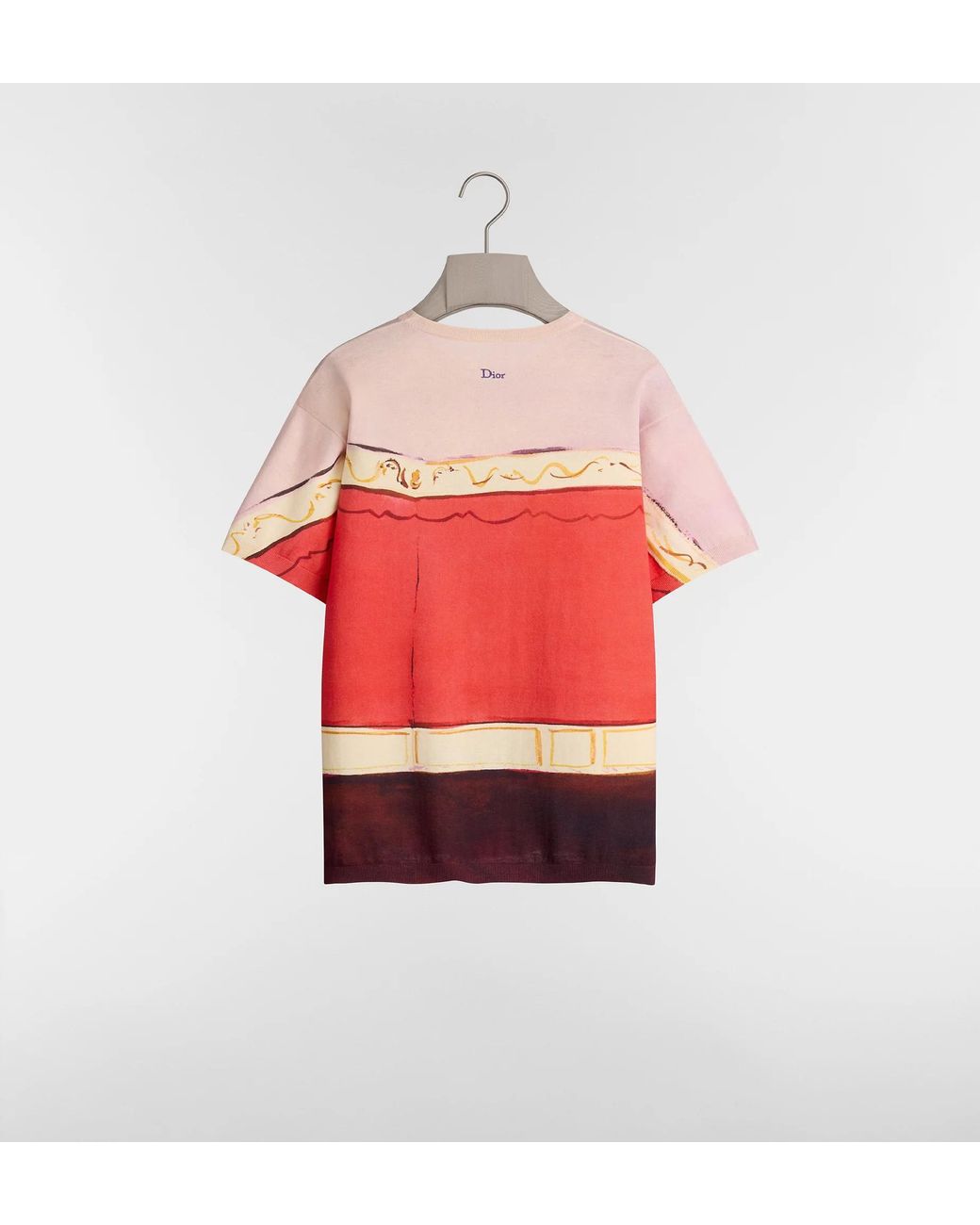 Dior Red Iviera T-Shirt, Regular Fit for men