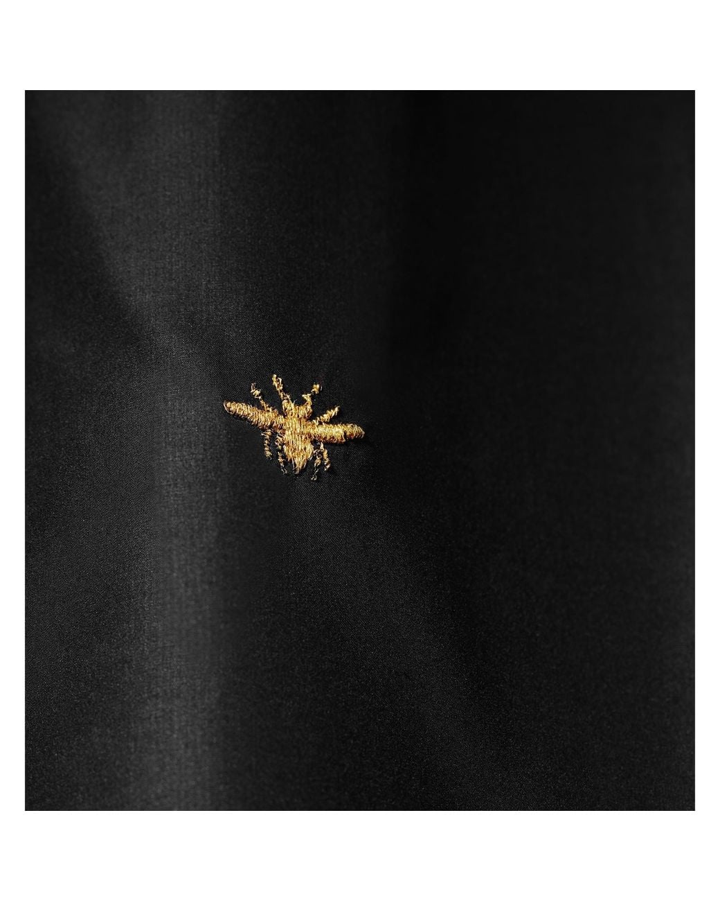 Dior Blue Homme Bee Embroidered Shirt for men