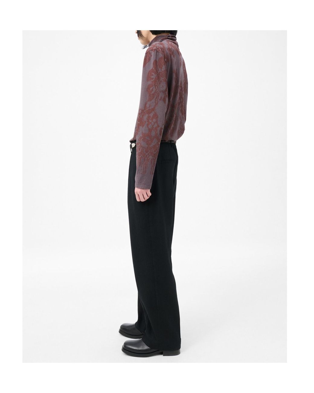 Our Legacy Black Borrowed Chino Pants for men