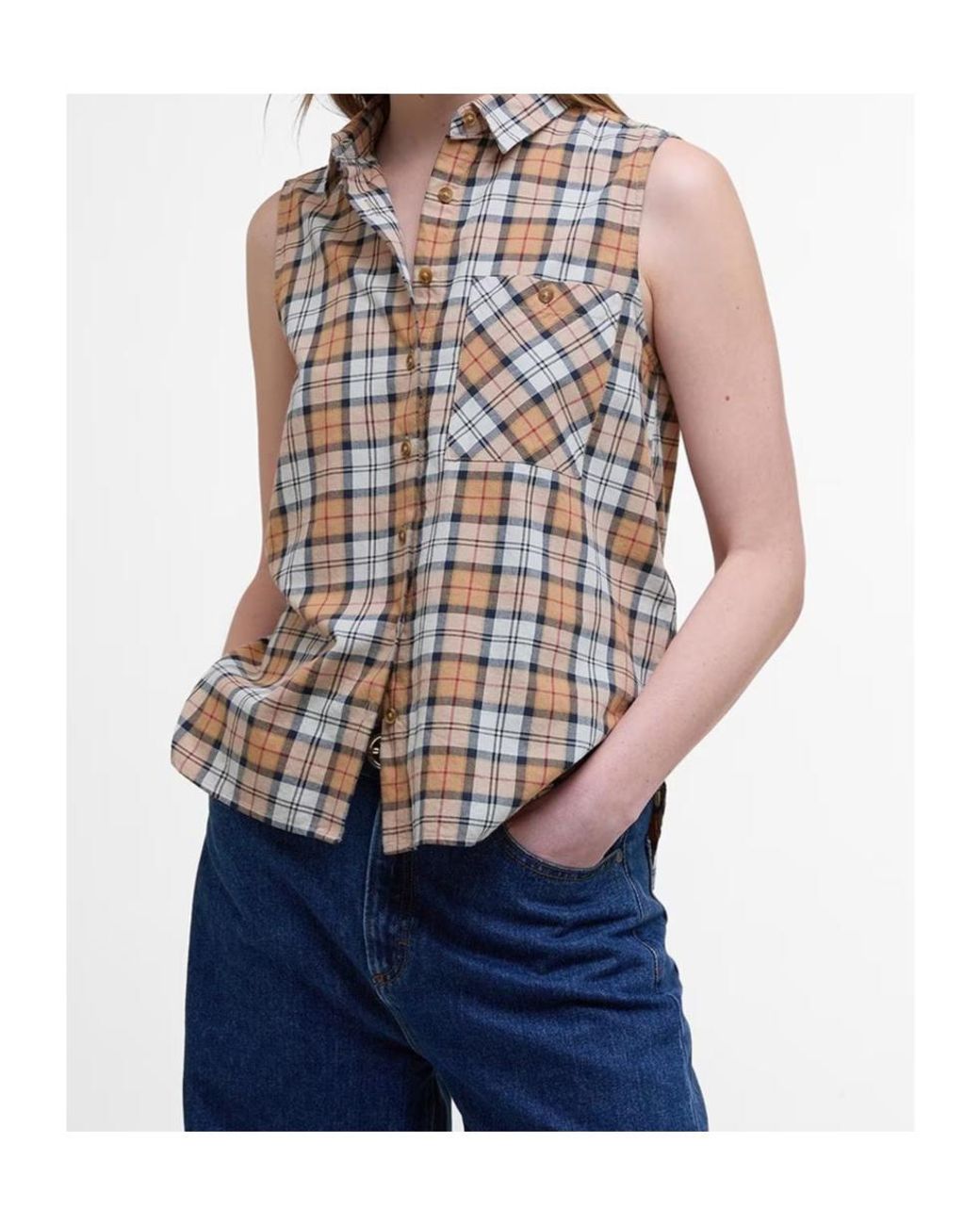 Barbour Multicolor Sleeveless Shirt