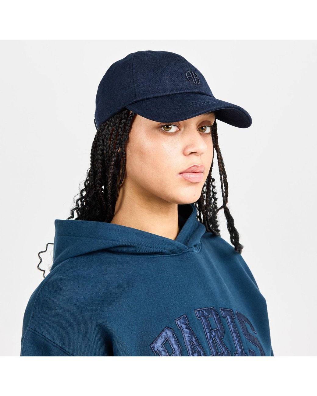 Anine Bing Blue Casual Baseball Cap