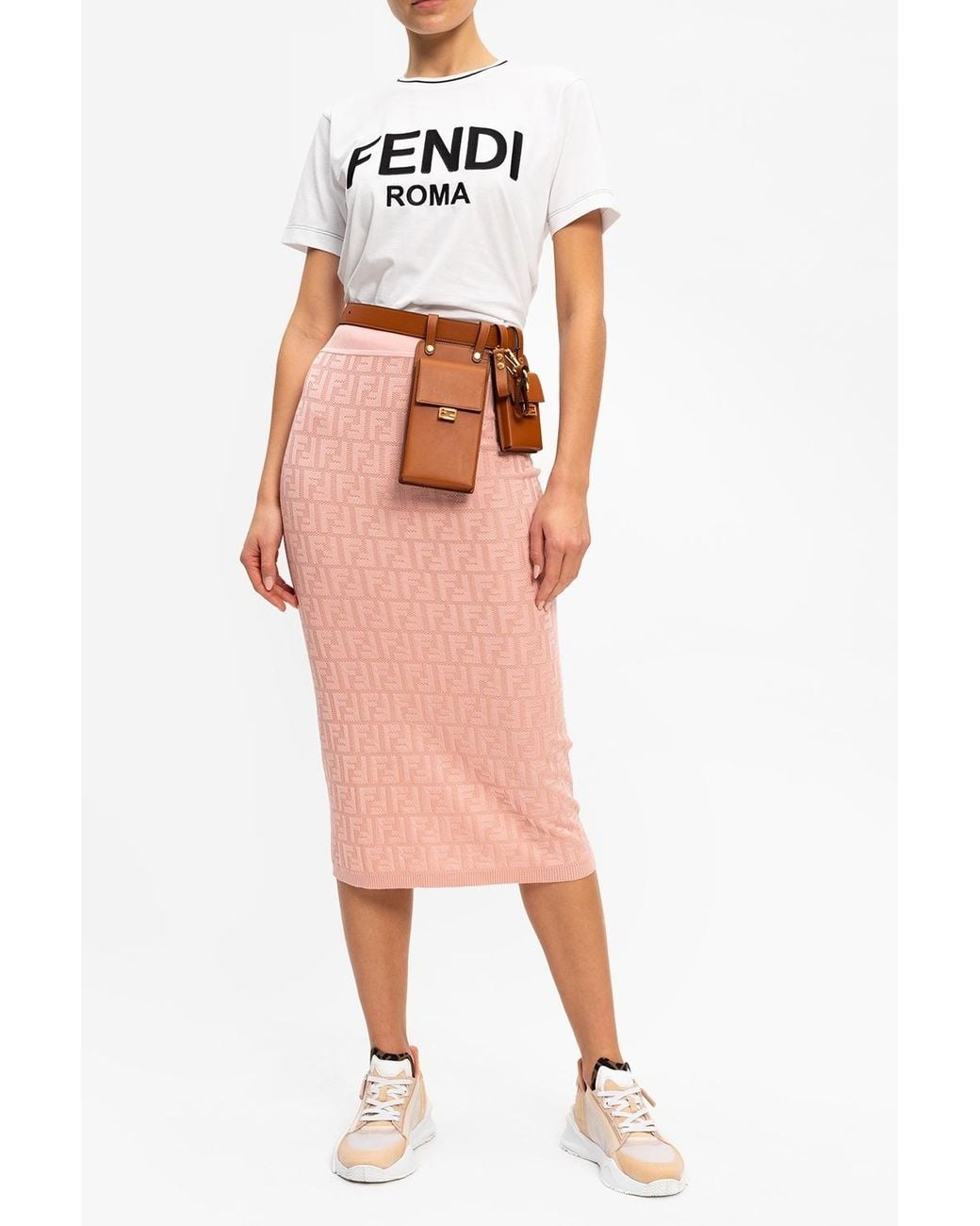Fendi Pink Low Top
