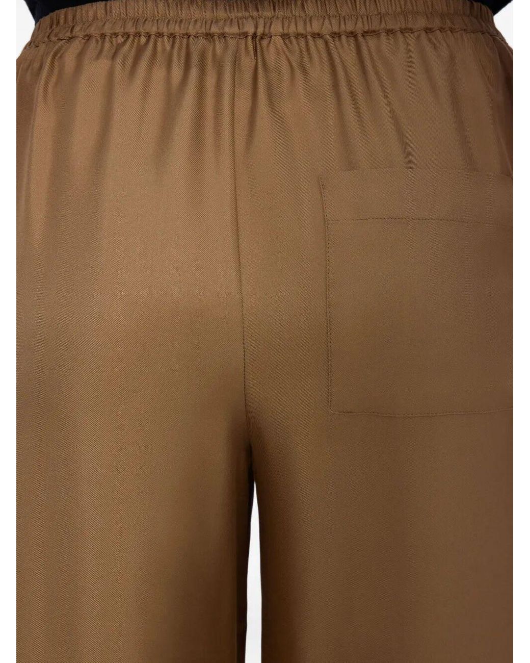 Loulou de Saison Brown Alera Straight-Leg Casual Trousers