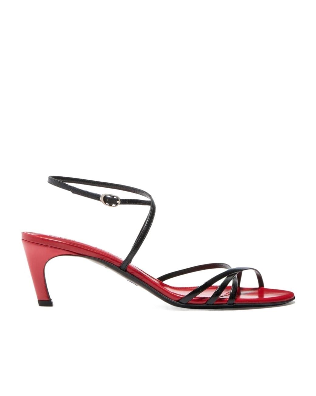 Proenza Schouler White Uma Ankle-Strap Sandals