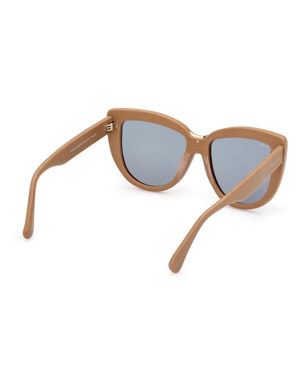Max Mara White Full-Frame Sunglasses