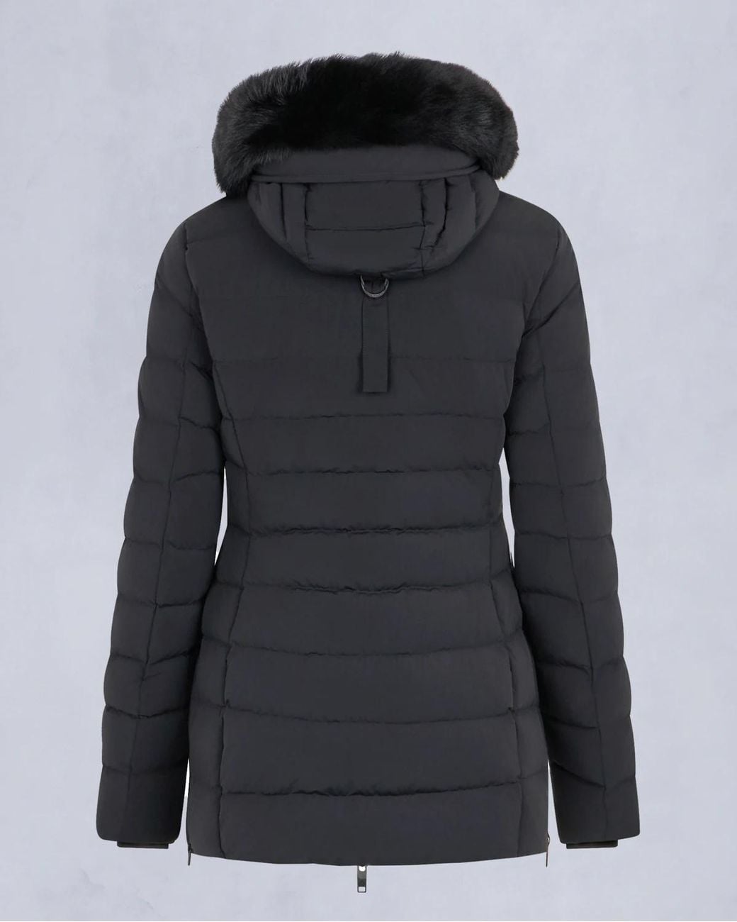 Moose Knuckles Black Roselawn 5 Hooded Down Jacket