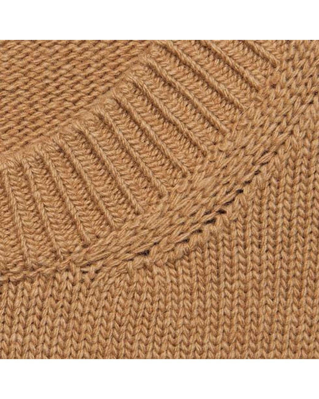 Gucci Natural Logo Intarsia Crewneck Knit Sweater