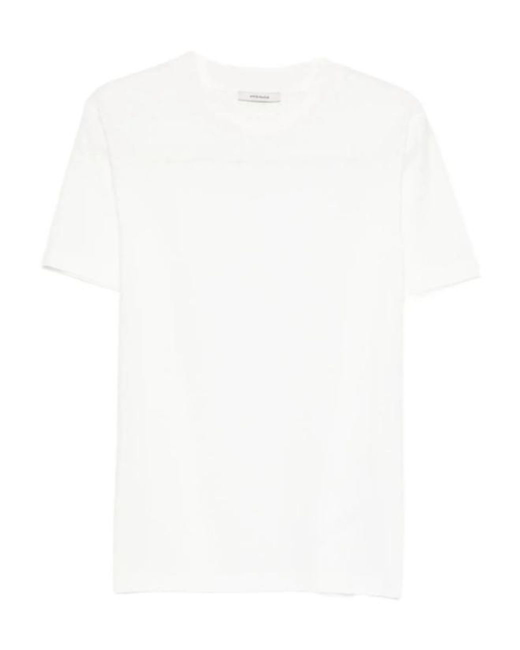 Entire studios White Boxy Crewneck T-Shirt for men