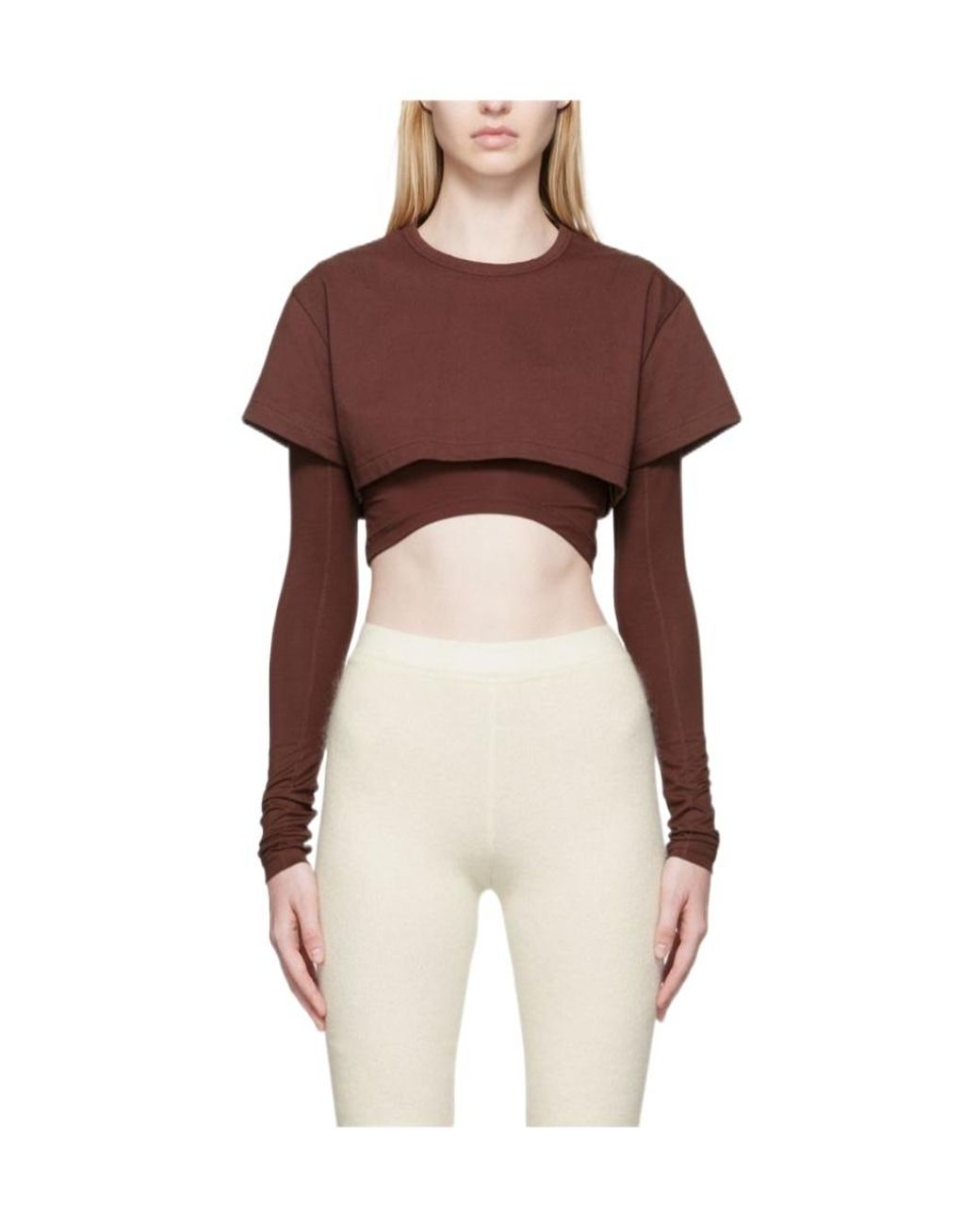 Jacquemus Layered-Effect Long-Sleeve T-Shirt