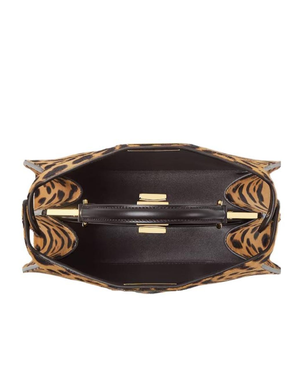 Fendi Brown Peekaboo Mini