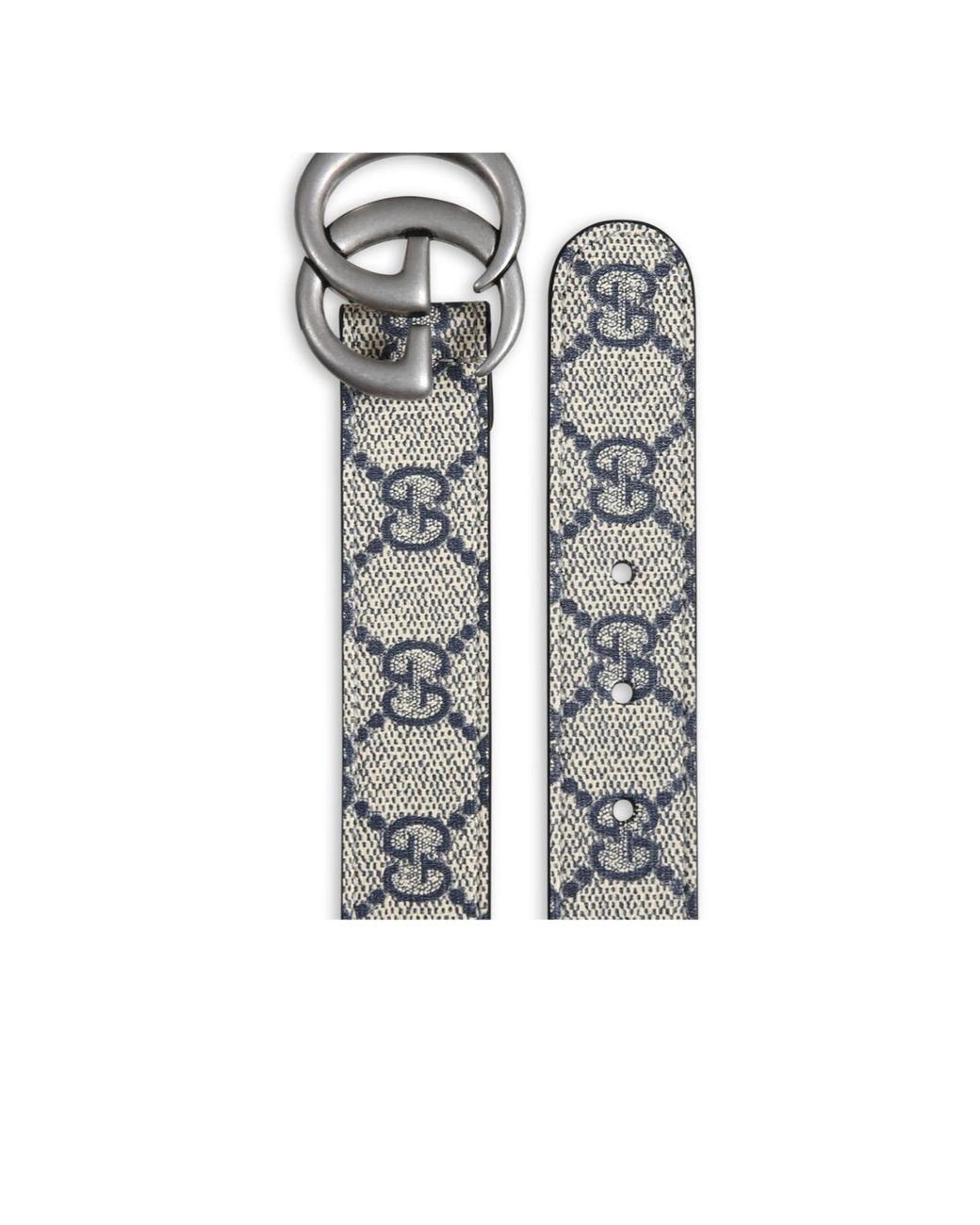 Gucci Gray Gg Belt