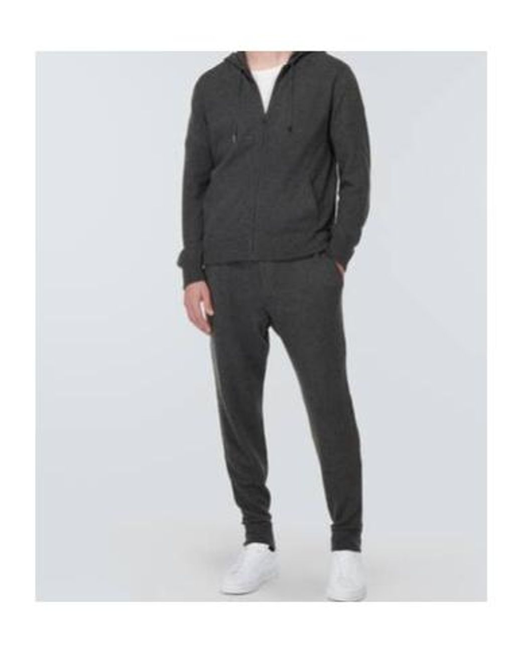 Ralph Lauren Gray Drawstring Waistband Sweatpants for men