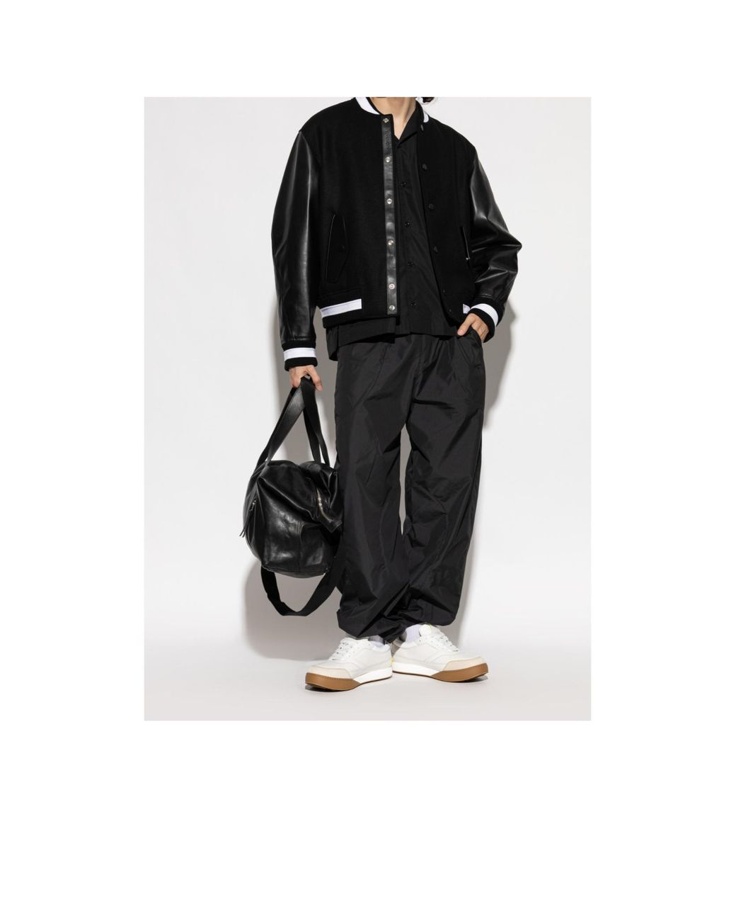 Givenchy White Leather Sports Shoes for men