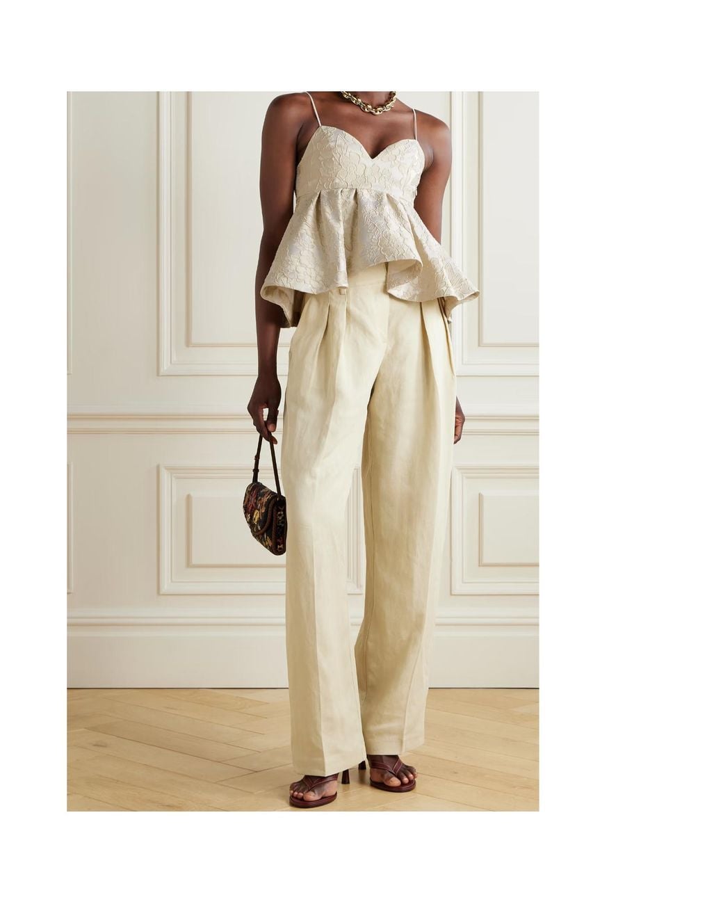 LaDoubleJ Natural La Doublej Satine Top