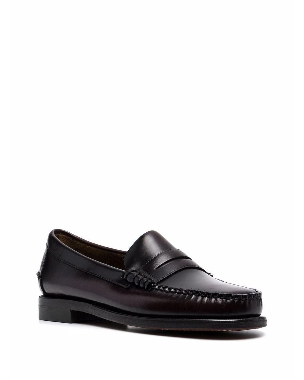 Sebago Black Penny Loafers for men