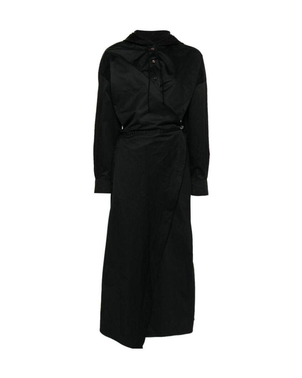 DIESEL Black D-Kley V-Neck Maxi Dress