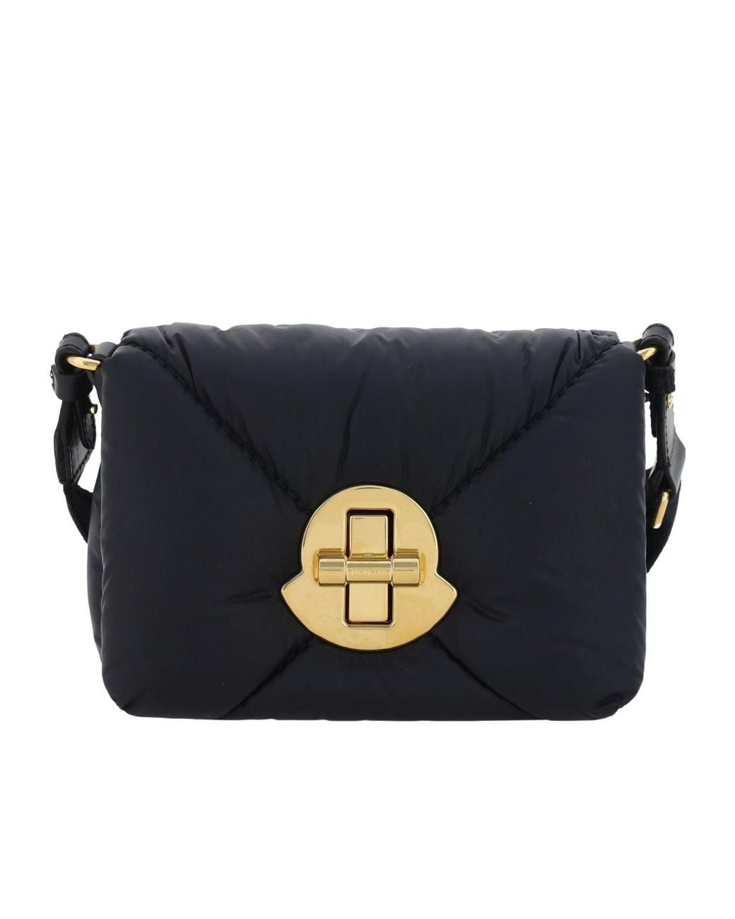 Moncler Black Mini Puf Crossbody Bag