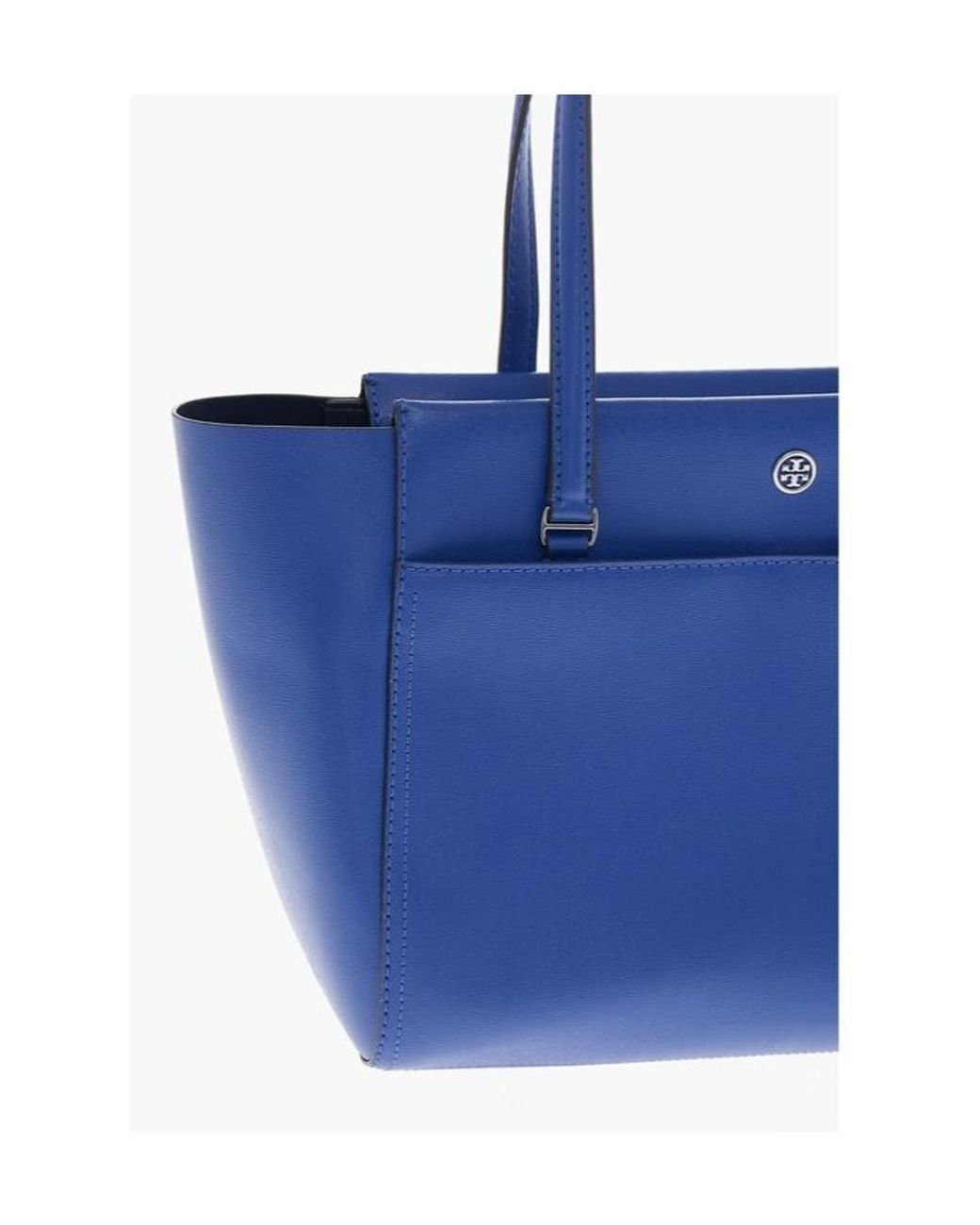 Tory Burch Blue Double-Handled Handbag