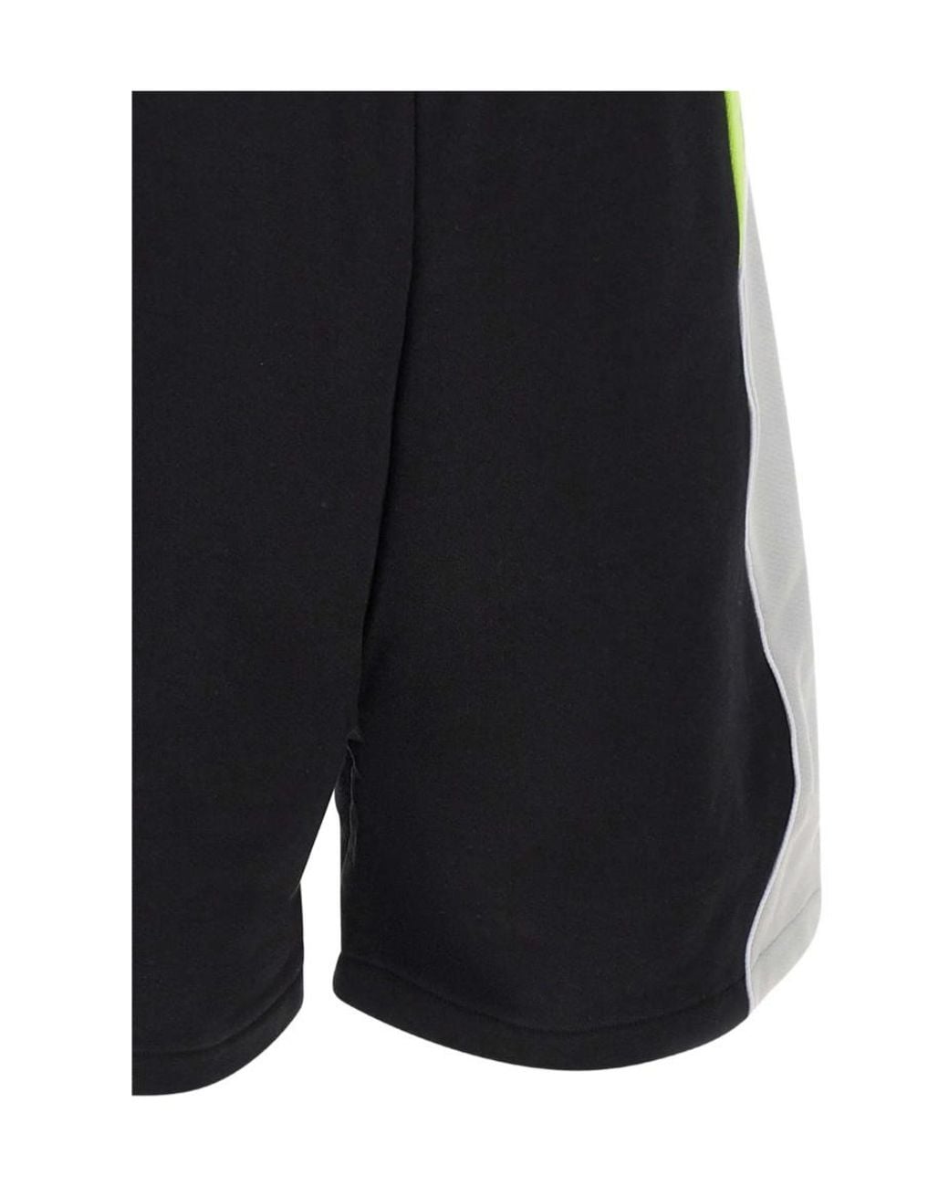 Casablanca Blue Color-Block Drawstring Shorts for men