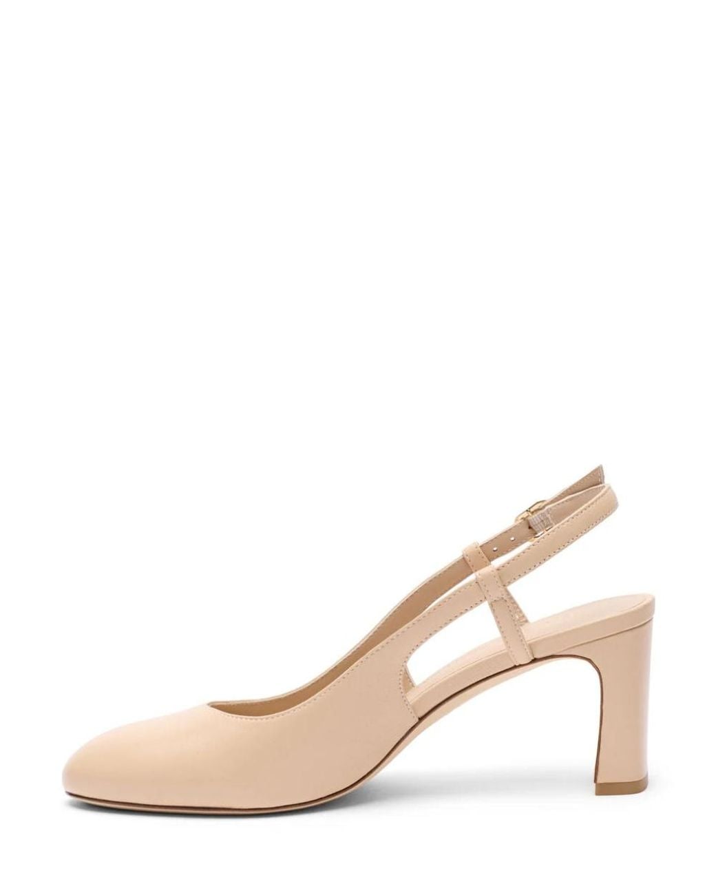 Stuart Weitzman Natural Babette Slingback 60