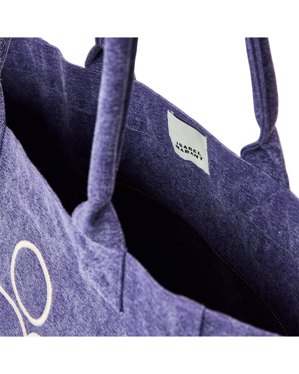 Isabel Marant Purple Zipper Tote Bag
