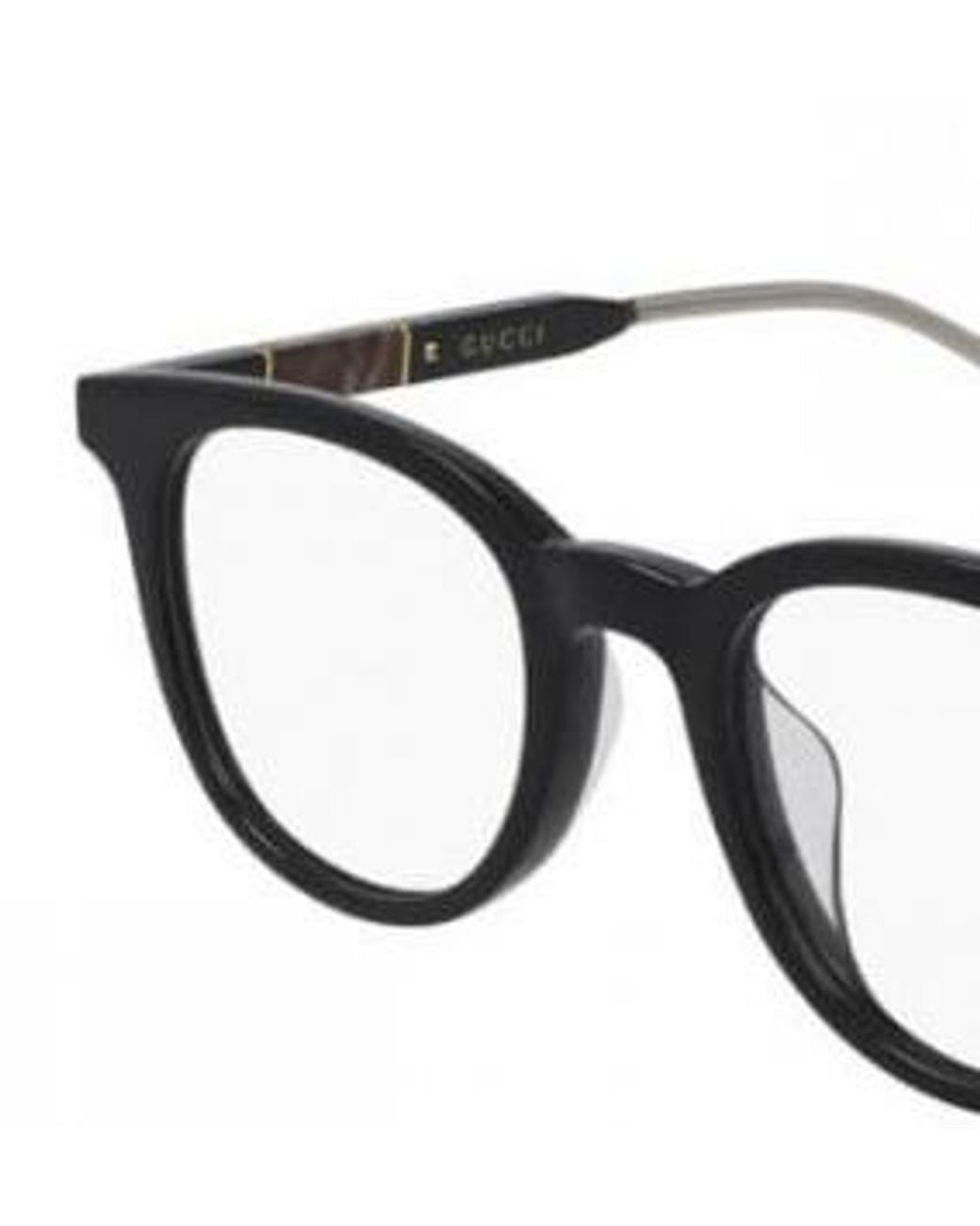 Gucci Metallic Logo Detail Flat Lens for men
