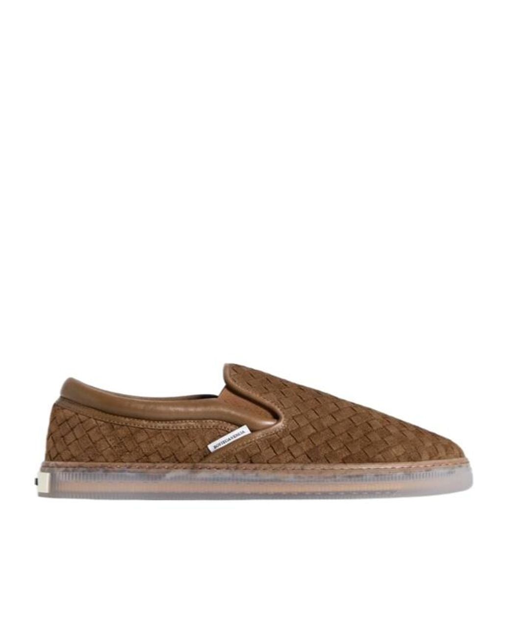Bottega Veneta Brown Serena Low-Top Casual Shoes for men