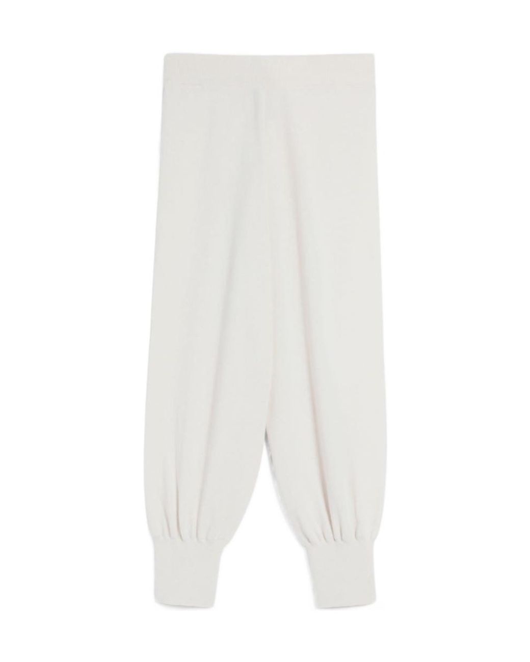 Weekend by Maxmara White Knitted Casual Pants
